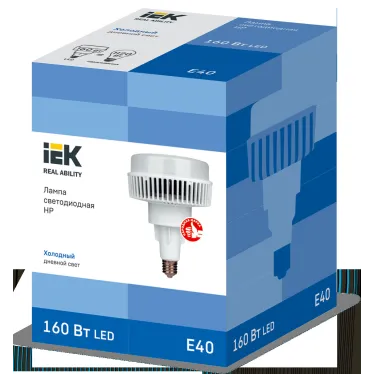 Лампа светодиодная HP 160Вт 120град 230В 6500К E40 IEK