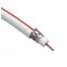 Кабель коаксиальный SAT 50 М 75 Ом Cu/(оплётка Cu 75%) PVC цвет белый бухта 10м