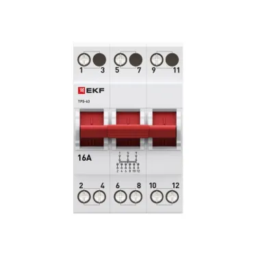 Трехпозиционный переключатель ТПС-63 3P 16А PROxima