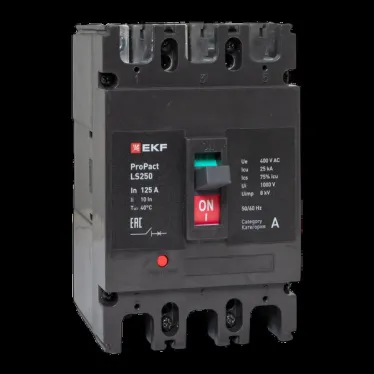 LS250 25кА 3P 125А ProPact EKF