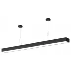                  Светильник LED Geometria Block SPO-115-B-40K-036 36Вт 4000K 3100Лм IP40 1200х100х50 черный подвесной драйвер внутри
               