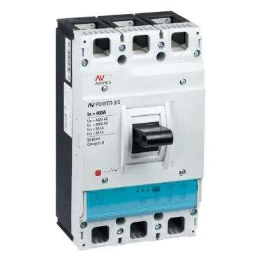 Выключатель автоматический AV POWER-3/4 4P 400А 50kA ETU2.0