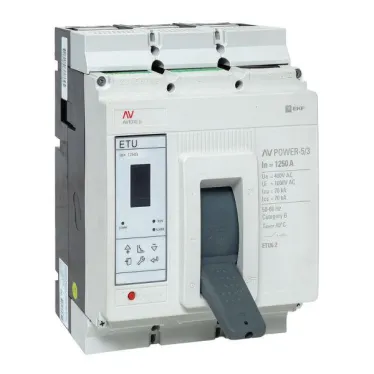 Автоматический выключатель AV POWER-5/3 1250А 70kA ETU6.2 AVERES