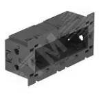 Монтажная коробка тройная Modul45 (полиамид, серый)