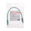 Патч-корд U/UTP, CAT 5e, RJ45-RJ45, 26AWG, LSZH, зеленый, 0,3м,