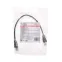 Патч-корд U/UTP, CAT 5e, RJ45-RJ45, 26AWG, LSZH, черный, 0,3м,