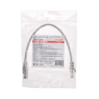 Патч-корд U/UTP, CAT 5e, RJ45-RJ45, 26AWG, LSZH, серый, 0,3м,