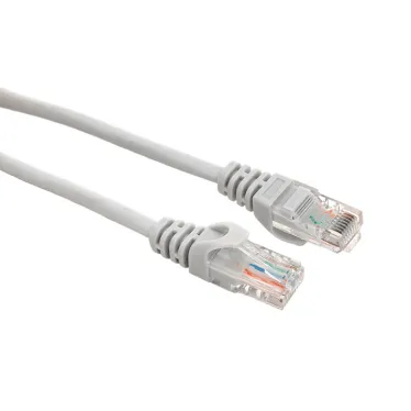 Патч-корд TERACOM PRO Cat.5E неэкранированный UTP оболочка PVC серый (0.2м)