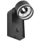                  LIGHTING Светильник 4035 накладной настенный под лампу GX53 черный IEK
               