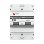 Автоматический выключатель ВА 47-100 2P 125А (D) 10kA PROxima