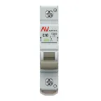 Выключатель автоматический AV-6 DC 1P 10A (C) 6kA AVERES