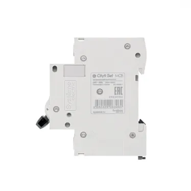 Выключатель автоматический двухполюсный 63А B 4.5kA 230В City9 Set