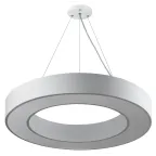                  Светильник LED Geometria Ring SPO-134-W-40K-056 56Вт 4000К 4200Лм IP40 800х80 белый подвесной драйвер внутри
               