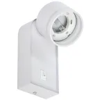                  LIGHTING Светильник 4035 накладной настенный под лампу GX53 белый IEK
               