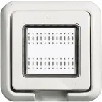                  Крышка влагозащитная IP55 Idrobox белый 2 модуля
               