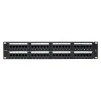 Патч-панель TERACOM PRO 19'Cat.6 2U неэкранированная UTP 48 портов RJ-45 Dual IDC