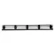 Патч-панель TERACOM PRO 19'' Cat.5E 1U полный экран STP 24 порта RJ-45 Dual IDC с органайзером