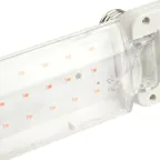 Лампа светодиодная LED 20вт Е27 для растений и рассады 2 лепестка трансформер