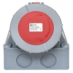 Розетка стационарная наружная 1442 3Р+РЕ 125А 380В IP67 PROxima