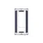 Шкаф Uniprom. 48U-600/1200. боковые панели 4шт. черный