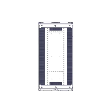 Шкаф Uniprom. 48U-600/1200. боковые панели 4шт. черный