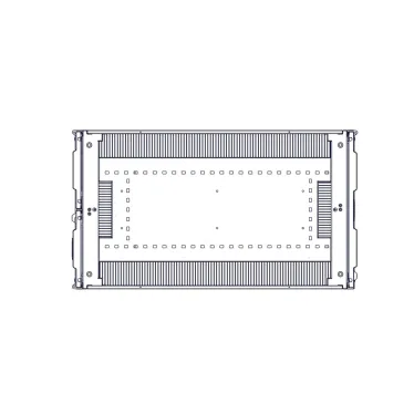 Шкаф Uniprom. 24U-600/1070. боковые панели 2шт. черный