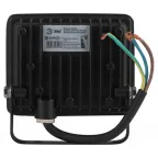 Прожектор светодиодный ДО-20Вт 3000К 1600Лм IP65 черный 20w теплый 200-240В LPR-023-0-30K-020