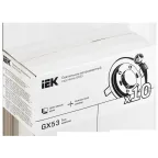 LIGHTING Светильник 4114 встраиваемый под лампу GX53 хром (10шт/упак) IEK