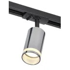 LIGHTING Светильник 4116 декоративный трековый поворотный под лампу GU10 хром IEK