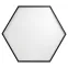 Светильник LED Geometria Hexagon SPO-121-B-40K-038 38Вт 4000K 4000Лм IP40 600*80 черный подвесной драйвер внутри