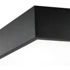Светильник LED Geometria Hexagon SPO-121-B-40K-038 38Вт 4000K 4000Лм IP40 600*80 черный подвесной драйвер внутри