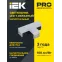 Светильник LED T-образн. 1010 10Вт 4000К 117х180мм чер. IEK