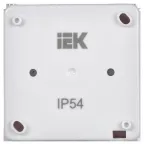 Гермес PLUS Выключатель одноклавишный ВС20-1-1-ГПБ наружный IP54