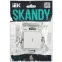 SKANDY Выключатель 1-клавишный с индикацией 10А SK-V07W арктический белый IEK
