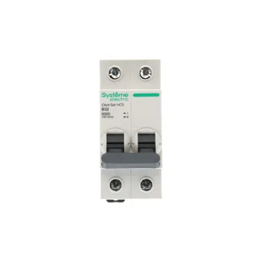 Выключатель автоматический двухполюсный (АВ) B 32А 2P 6kA 230В City9 Set