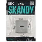SKANDY Розетка HDMI SK-H01S серебряный IEK