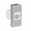 Avanti Компьютерная розетка RJ-45 без шторки модульная, кат.6А, Закаленная сталь, 1 модуль