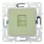 SKANDY Розетка компьютерная RJ45 кат.5E SK-K01G мятный IEK