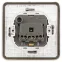Розетка Эксперт 11-2522-01 2P+E IP55, шторки, 16A-250В, СУ, белый