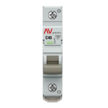 Выключатель автоматический AV-10 DC 1P 40A (C) 10kA AVERES
