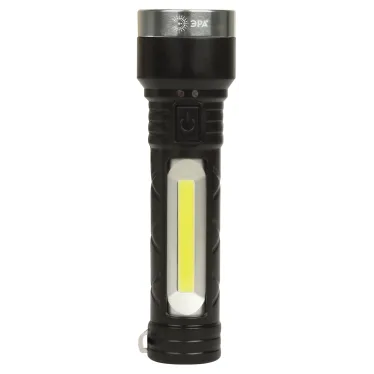 Фонарь светодиодный UA-501 универсальный, аккумуляторный, COB+LED, 5 Вт, резина