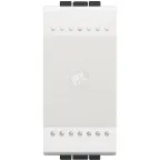 LivingLight Клавиша без символа 1 модуль белый