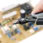 Бокорезы ESD прецизионные для тонких работ ElecTronic Super KNips антистатические мягкая проволока 02-16мм средней твердости 12мм L-125мм высокочастотная закалка режущих кромок до 64HRC черные 2-компонентные рукоятки