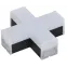 Светильник LED X-образн. 1010 12Вт 4000К 180х180мм чер. IEK