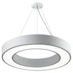                  Светильник LED Geometria Ring SPO-133-W-40K-045 45Вт 4000K 3200Лм IP40 600х80 белый подвесной драйвер внутри
               