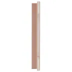 BRITE Рамка 2 поста РУ-2-2-БрП стекло персиковый матовый IEK