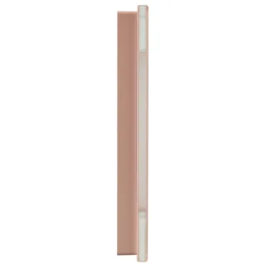 BRITE Рамка 2 поста РУ-2-2-БрП стекло персиковый матовый IEK