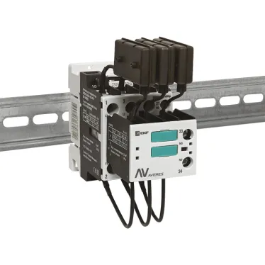 Контактор для конденсатора КМЭК 10 кВАр 230В 1NО+1NC AVERES