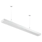                  Светильник LED Geometria Block SPO-115-W-40K-036 36Вт 4000K 3100Лм IP40 1200х100х50 белый подвесной драйвер внутри
               