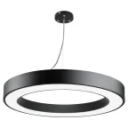                  Светильник LED Geometria Ring SPO-134-B-40K-056 56Вт 4000К 4200Лм IP40 800х80 черный подвесной драйвер внутри
               